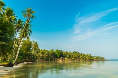 Güzel cennet ada plaj ve deniz