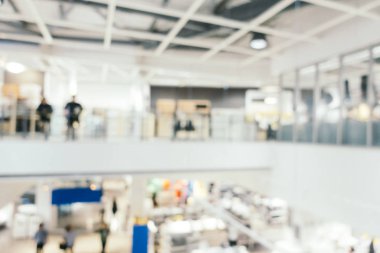 Bulanıklık mobilya Dekorasyon ve depo mağaza iç arka planı için