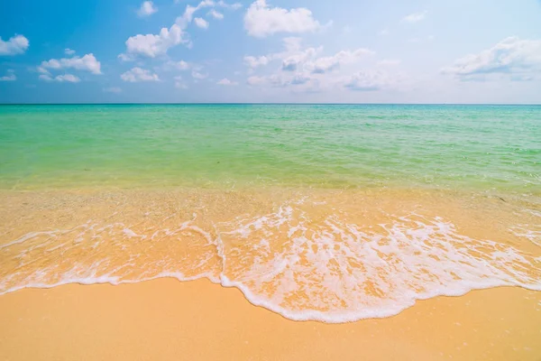 Bellissimo Paradiso Spiaggia Tropicale Mare Vacanze Concetto Vacanza — Foto Stock