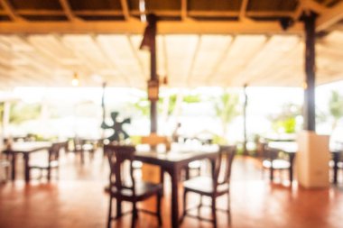 Soyut bulanıklık ve ufuk Restoran