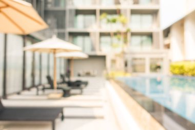 Soyut bulanıklık ve Yüzme Havuzu defocus