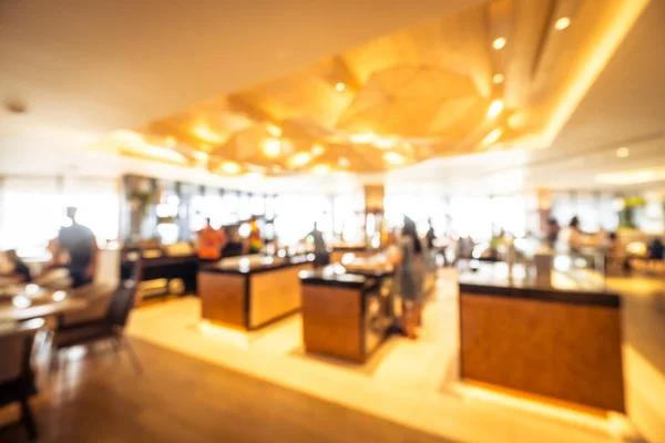 Absztrakt blur és a defocused étterem és a kávézó belső — Stock Fotó