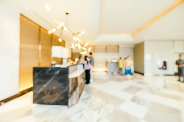 Abstrato borrão e desfocado lobby e hotel — Fotografia de Stock