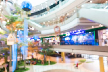 Soyut bulanıklık ve ufuk alışveriş merkezi