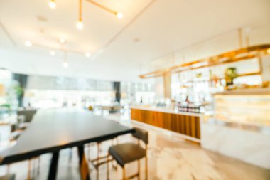 Soyut bulanıklık ve ufuk lobi ve otel