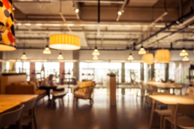 Soyut bulanıklık ve ufuk kafe Cafe ve Restoran