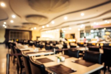 Soyut bulanıklık ve ufuk Restoran