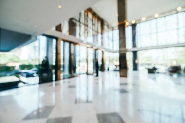Soyut bulanıklık ve ufuk lobi ve otel