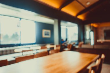 Soyut bulanıklık ve ufuk kafe Cafe ve Restoran