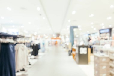 Soyut bulanıklık ve ufuk alışveriş merkezi mağazası