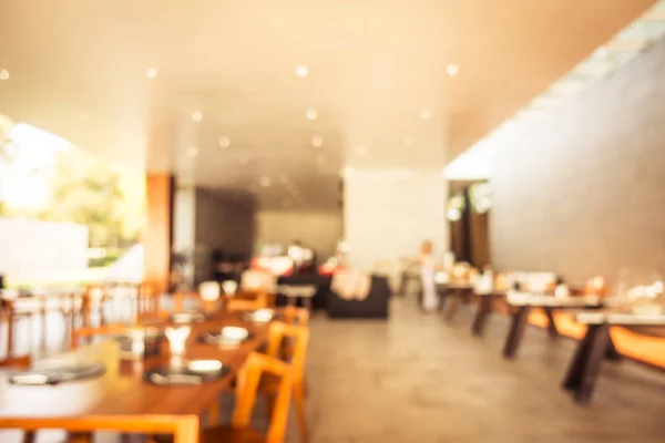 抽象模糊和弥散饭店自助餐在酒店度假村 — 图库照片