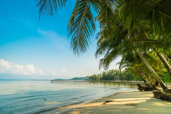 Belle île paradisiaque avec plage et mer — Photo