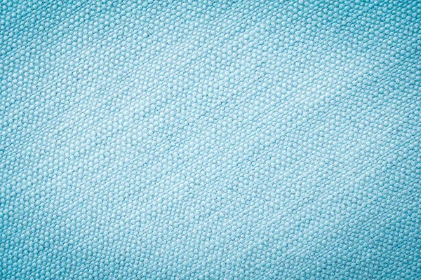 Blue katoen textuur en oppervlak — Stockfoto