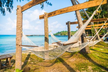 Sahildeki hamak