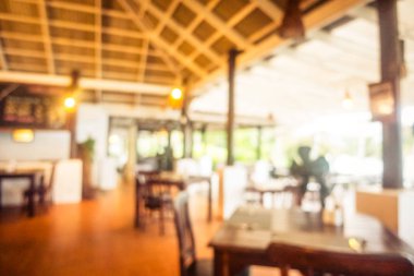 Soyut bulanıklık ve ufuk Restoran