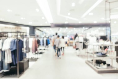 Soyut bulanıklık ve ufuk alışveriş merkezi mağazası