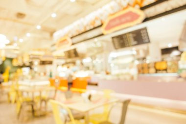 Soyut bulanıklık ve ufuk alışveriş merkezi