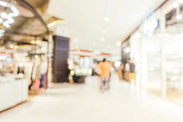 Abstract blur and defocused shopping mall — Stock Photo, Image