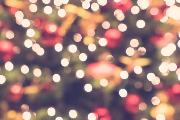 Abstract blur and defocused bokeh christmas light — Stock Photo, Image