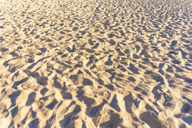 Zemin veya arka plan için güzel kum dokusu ve yüzey