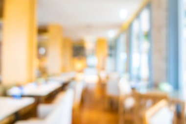 Soyut bulanıklık ve ufuk kafe ve Restoran iç
