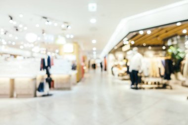 Soyut bulanıklık ve ufuk lüks alışveriş merkezi bölümü s