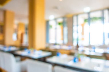 Soyut bulanıklık ve ufuk kafe ve Restoran iç