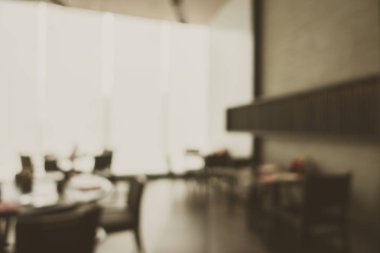 Soyut bulanıklık ve defokus restoran ve kafe cafe interi