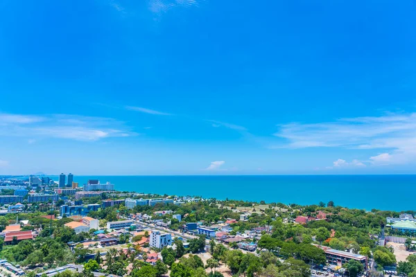 Beautiful outdoor landscape and cityscape of hua hin — Stock Photo, Image