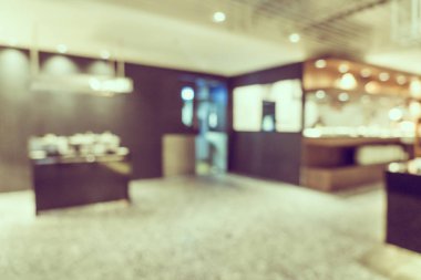 Soyut bulanıklık kahvehane kafe ve Restoran iç backg için