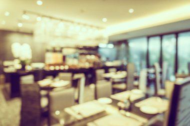 Soyut bulanıklık kahvehane kafe ve Restoran iç backg için