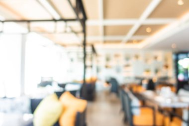 Soyut bulanıklık ve ufuk kafe Cafe ve büfe restaura
