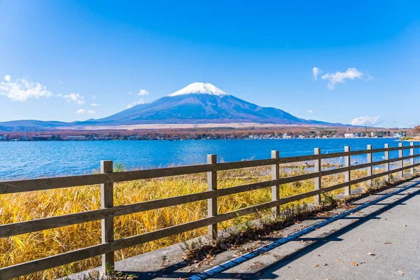 山富士山中湖の周りの美しい風景 — ストック写真