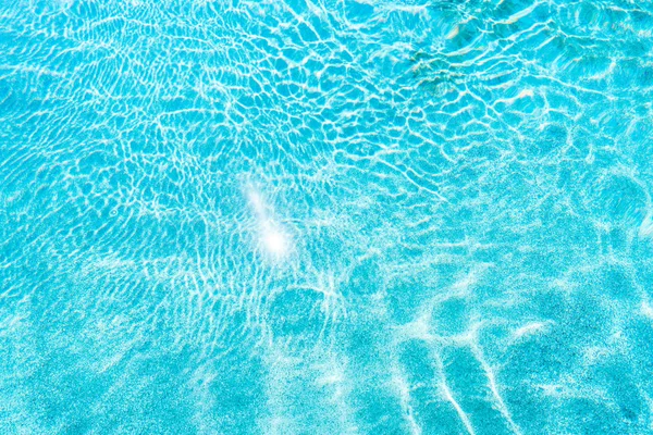 Abstract pool water surface and background with sun light reflec — Stock Photo, Image