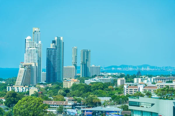 Pattaya Tailandia - 23 de octubre de 2019: Hermoso paisaje urbano y lán —  Fotos de Stock