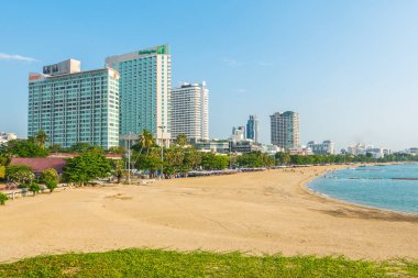 Pattaya Chonburi Tayland - 25 Ekim 2019 Güzel pattaya ci