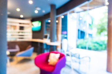 Lokanta ve kafe kafenin içi soyut bulanık.