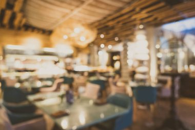 Bulanıklık restoran ve kafe Cafe iç