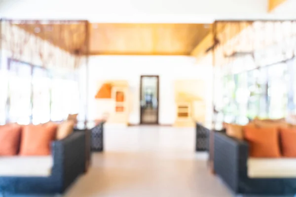 Abstract blur hotel lobby and lounge interior of room — Stock Photo, Image