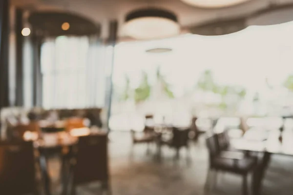 Abstract Blur en onscherpe restaurant en Coffee Shop café tussentijdse — Stockfoto