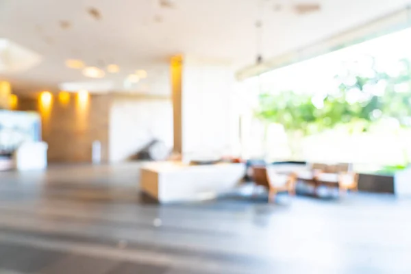 Abstract blur and defocused hotel and lobby interior — Stock Photo, Image