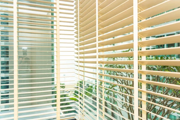 Tende ombra finestra decorazione interni — Foto Stock