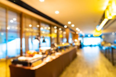 Soyut bulanıklık kahvehane kafe ve Restoran iç backg için