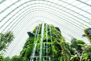Çiçek kubbe Bahçesi ve greenhous bina güzel mimari