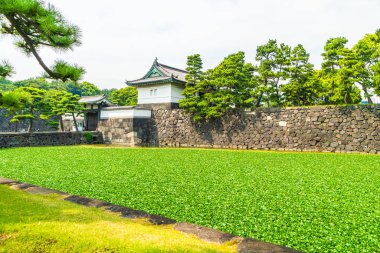 Hendek ve güzel eski mimari imparatorluk saray kale 
