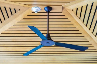 Elektrikli tavan fan dekorasyonu iç