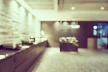 Soyut bulanıklık kahvehane kafe ve Restoran iç backg için