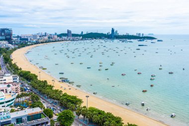 Pattaya Tayland - 26 Temmuz 2019 Güzel manzara ve cityscap