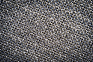 Gri ve siyah deri pamuk doku