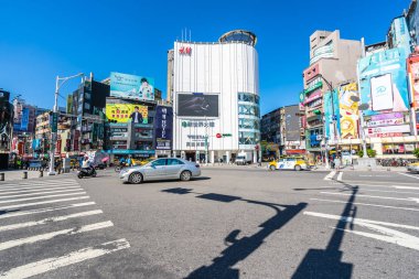 Taipei, Tayvan 30 Kasım 2018: Ximending piyasasıdır popula